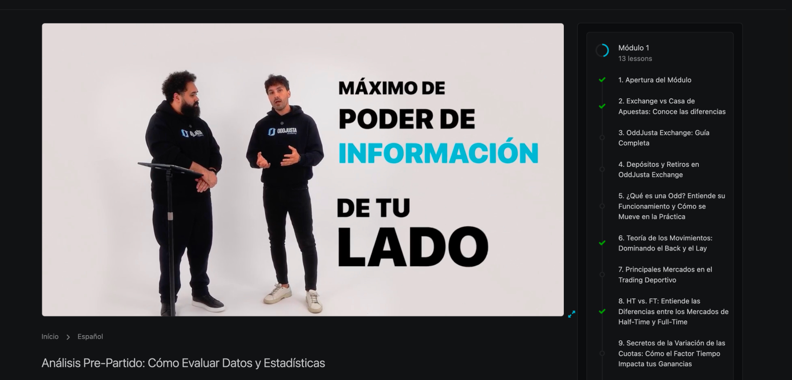 Clase 12 — Análisis pre-live